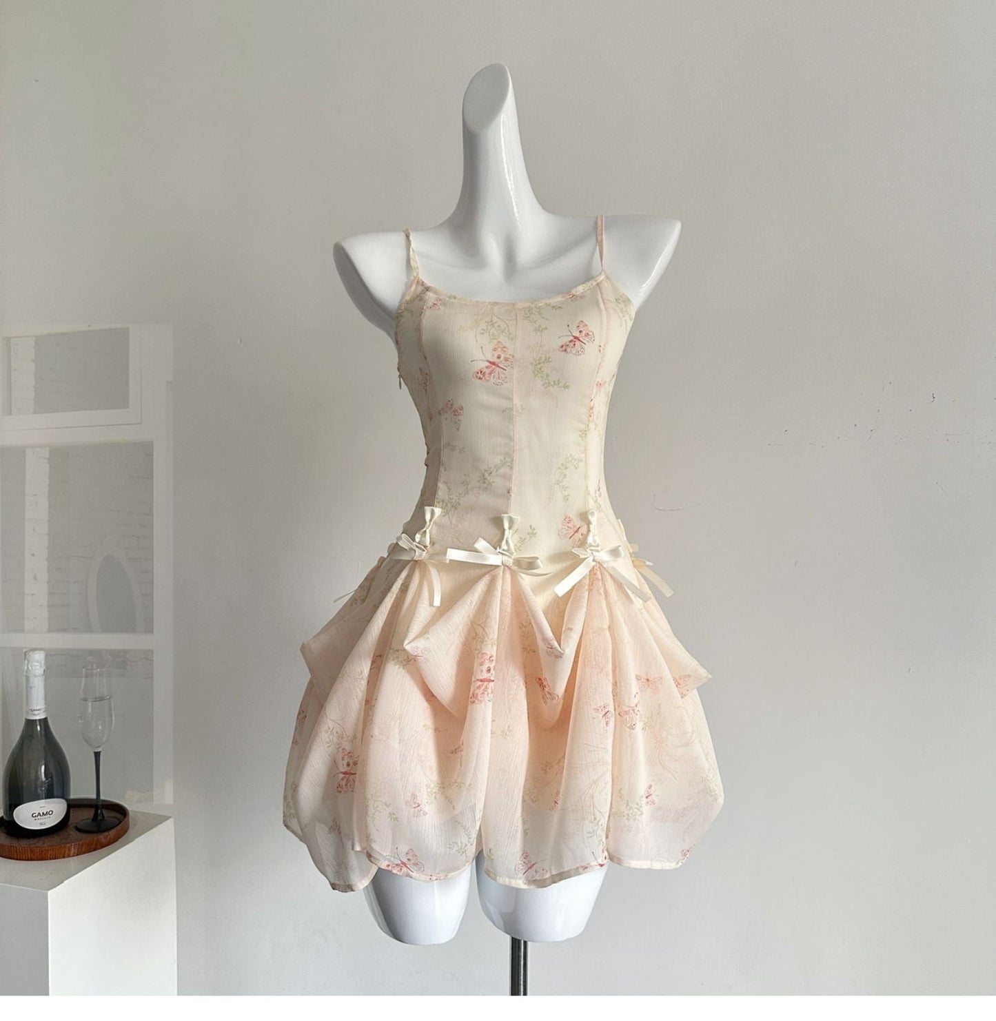 Vestido de fiesta corto rosa con varios estilos para cumpleaños y fiestas ED01938