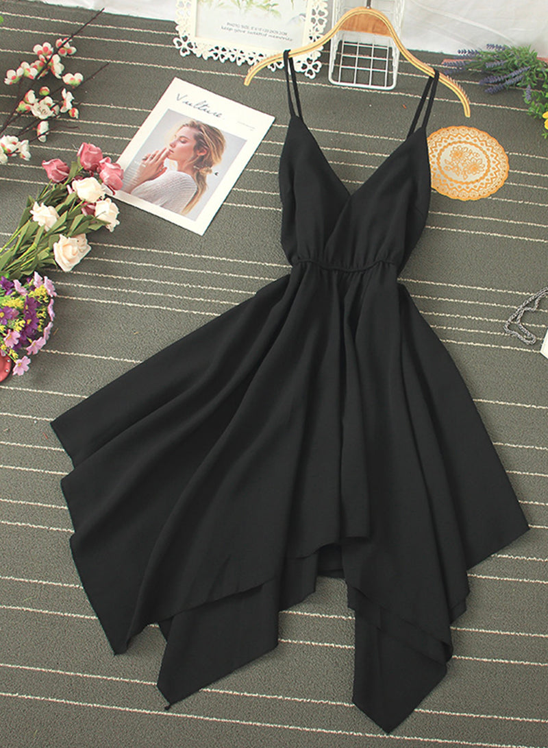 Vestido corto rosa de fiesta y cóctel ED0257