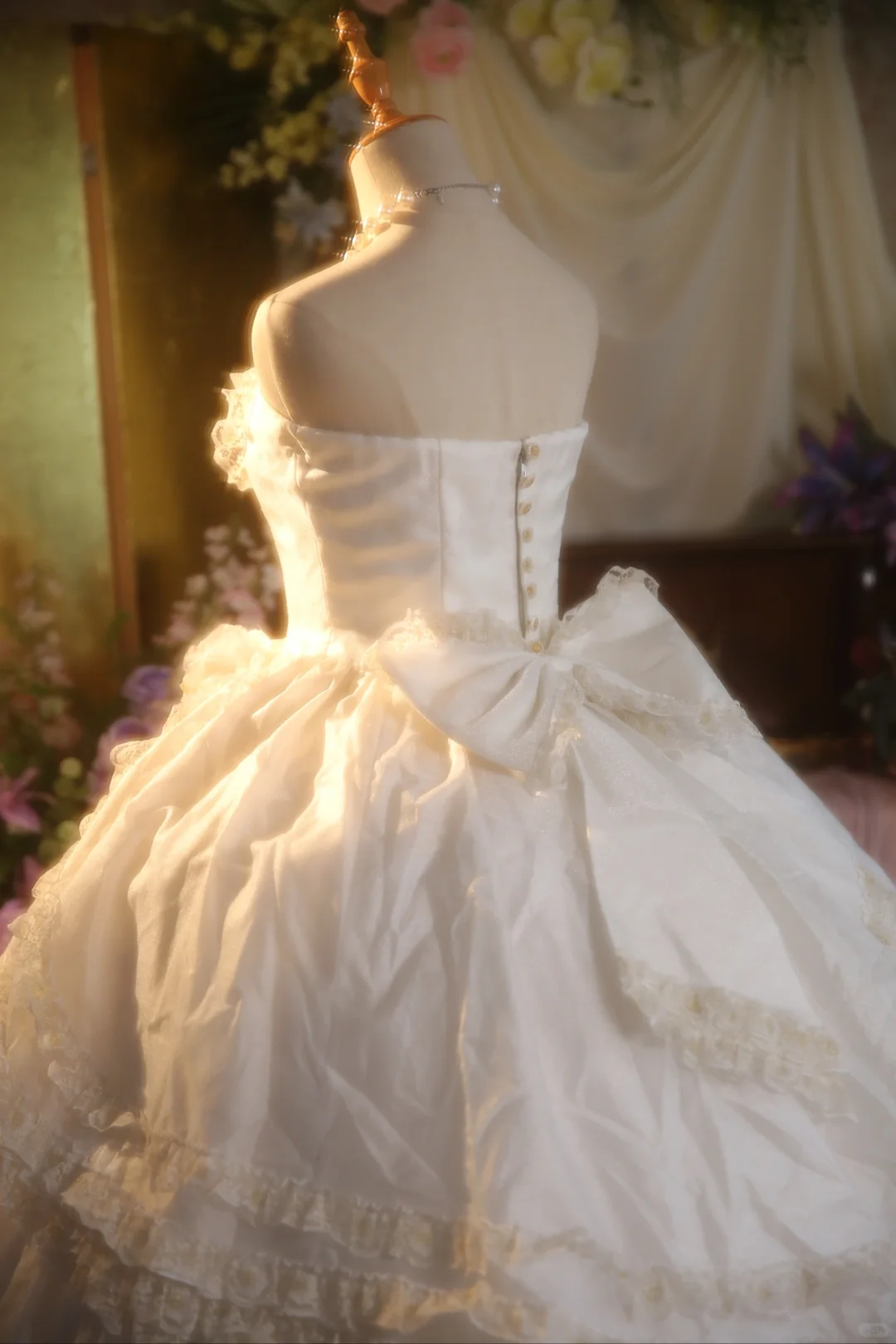 Vestido de fiesta vintage largo de satén sin tirantes, vestido de fiesta, vestido de noche GG2867