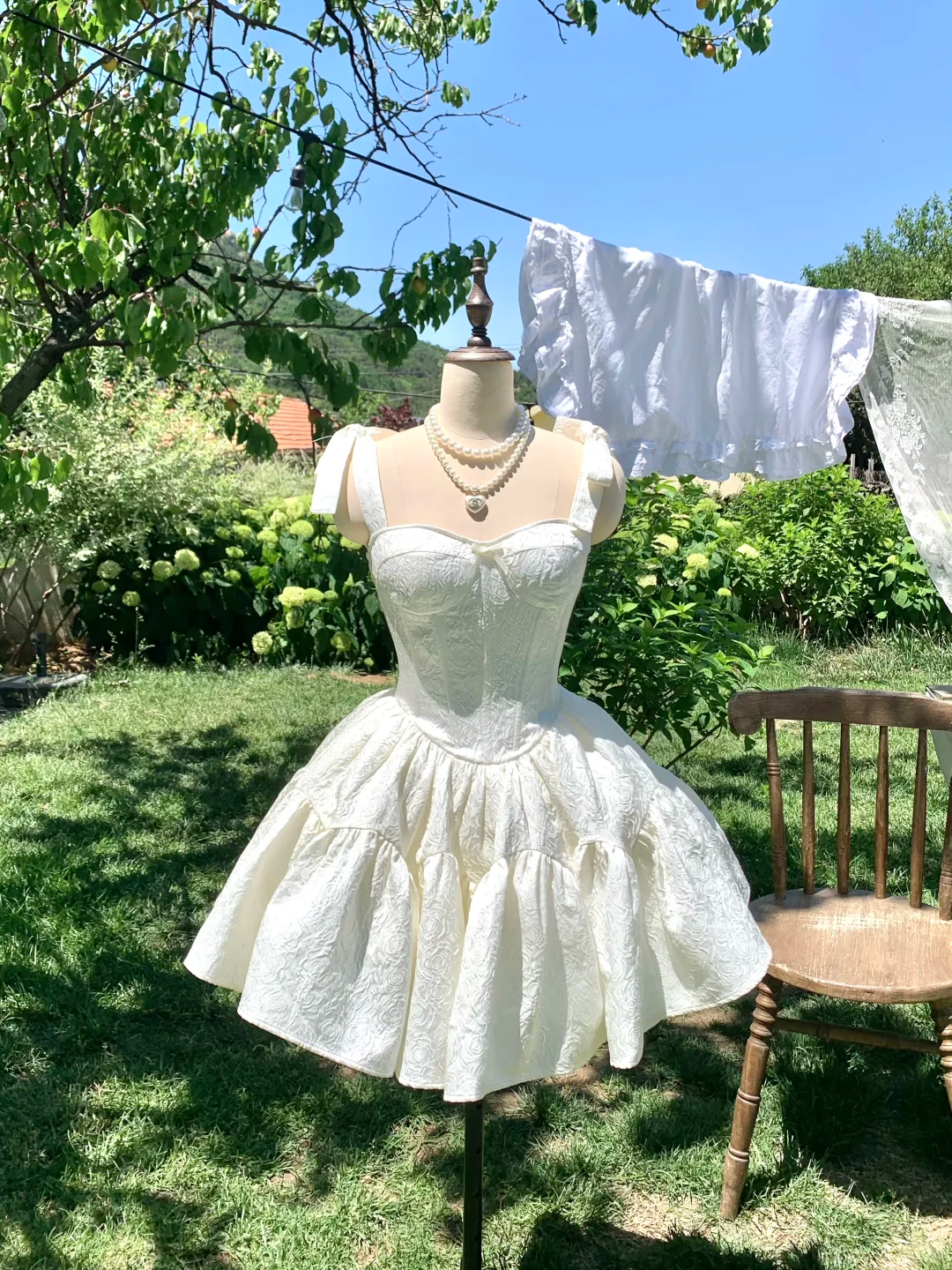 Hermoso vestido corto de satén con tirantes finos, corte A, para fiesta de bienvenida, para cumpleaños de verano, GG3688