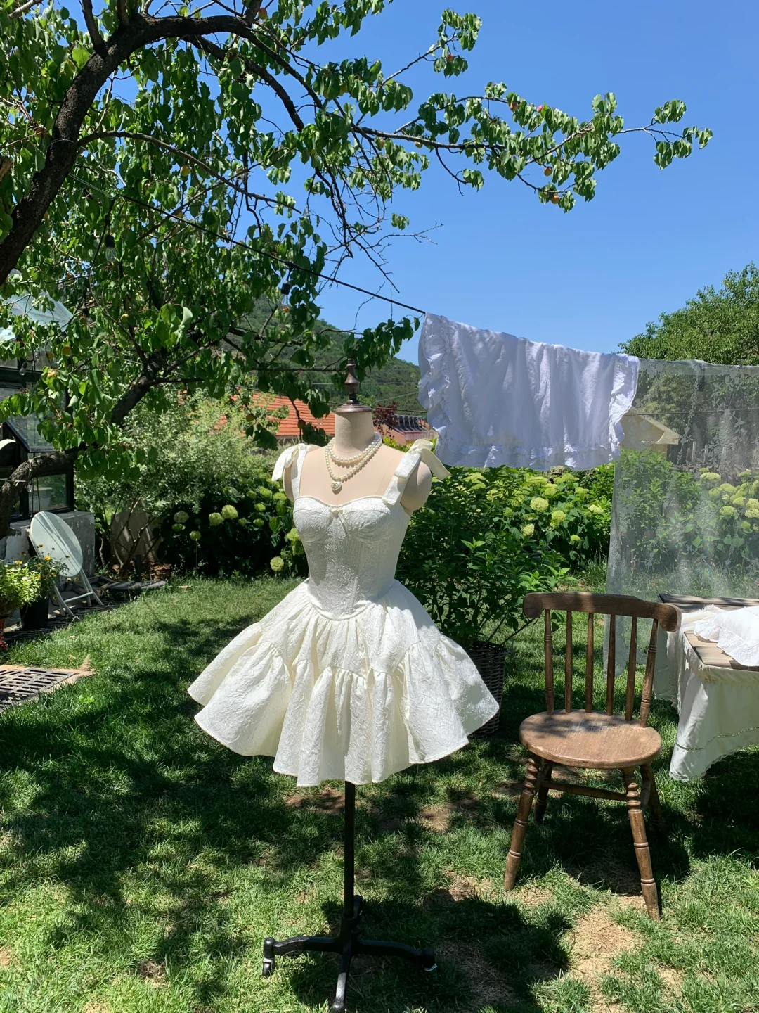 Hermoso vestido corto de satén con tirantes finos, corte A, para fiesta de bienvenida, para cumpleaños de verano, GG3688