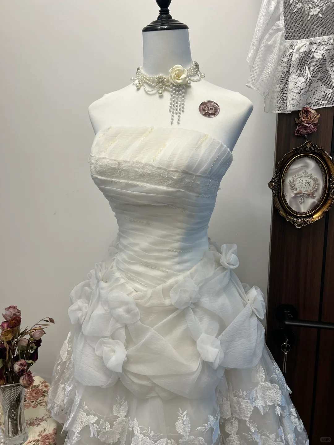 Vestido corto de fiesta de satén con encaje y cuentas, sin tirantes, corte A, para 16 cumpleaños de verano, GG3939
