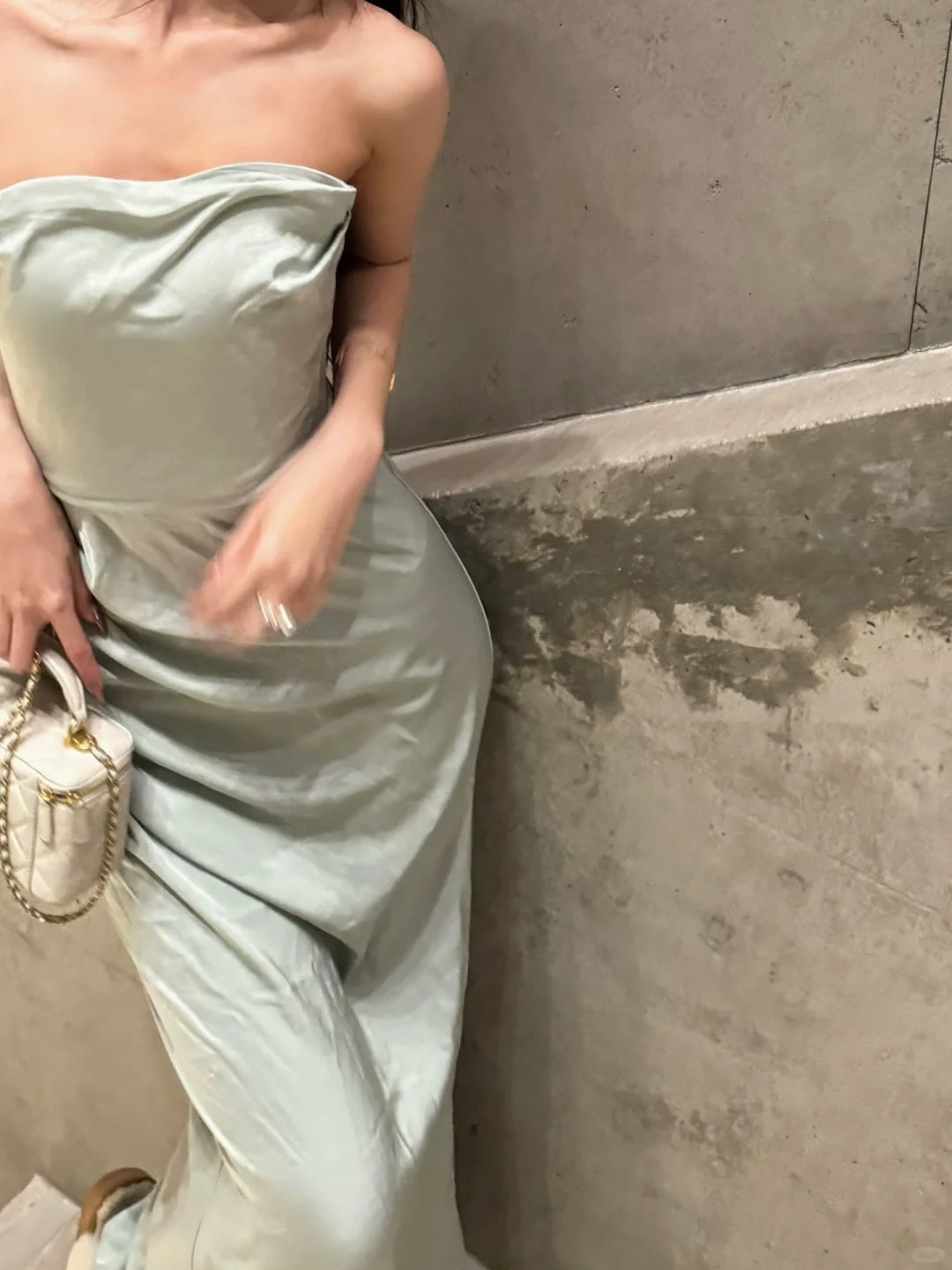 Vestido de fiesta largo de satén con corte sirena, sencillo y sin tirantes, para fiesta de graduación o noche formal GG4016