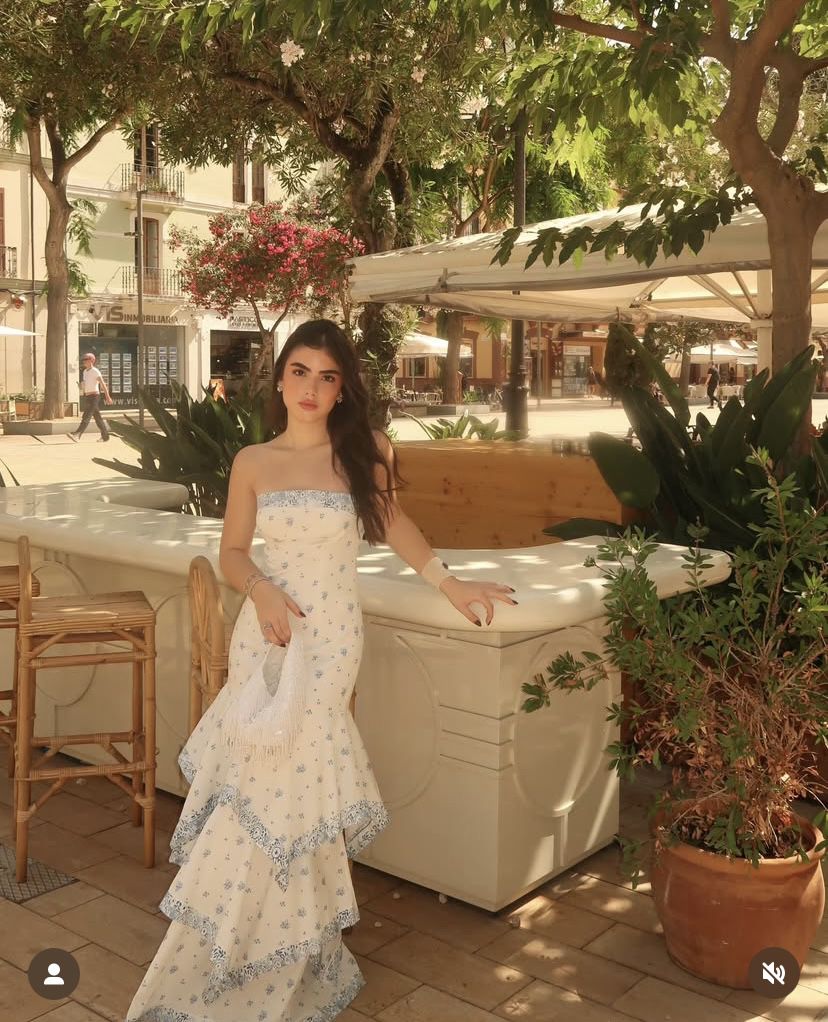 Hermoso vestido de fiesta largo de sirena sin tirantes, de satén, con estampado floral y capas, vestido de fiesta, vestido de noche formal GG4100