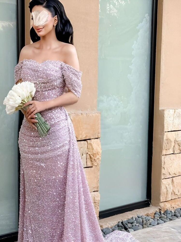 Unique Beaded Women Formal Dress Long Dresses for Party Events