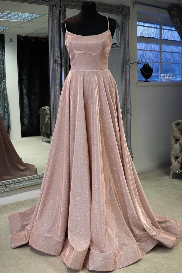 Shinning Prom Dress with Slit, Evening Dress, Special Occasion Dress, Formal Dress, Graduation School Party Gown gh1043
