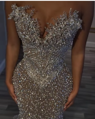 Hermoso vestido de sirena con lentejuelas negras para niña negra, vestido de fiesta para cumpleaños número 23, atuendos de cumpleaños para mujer D2584