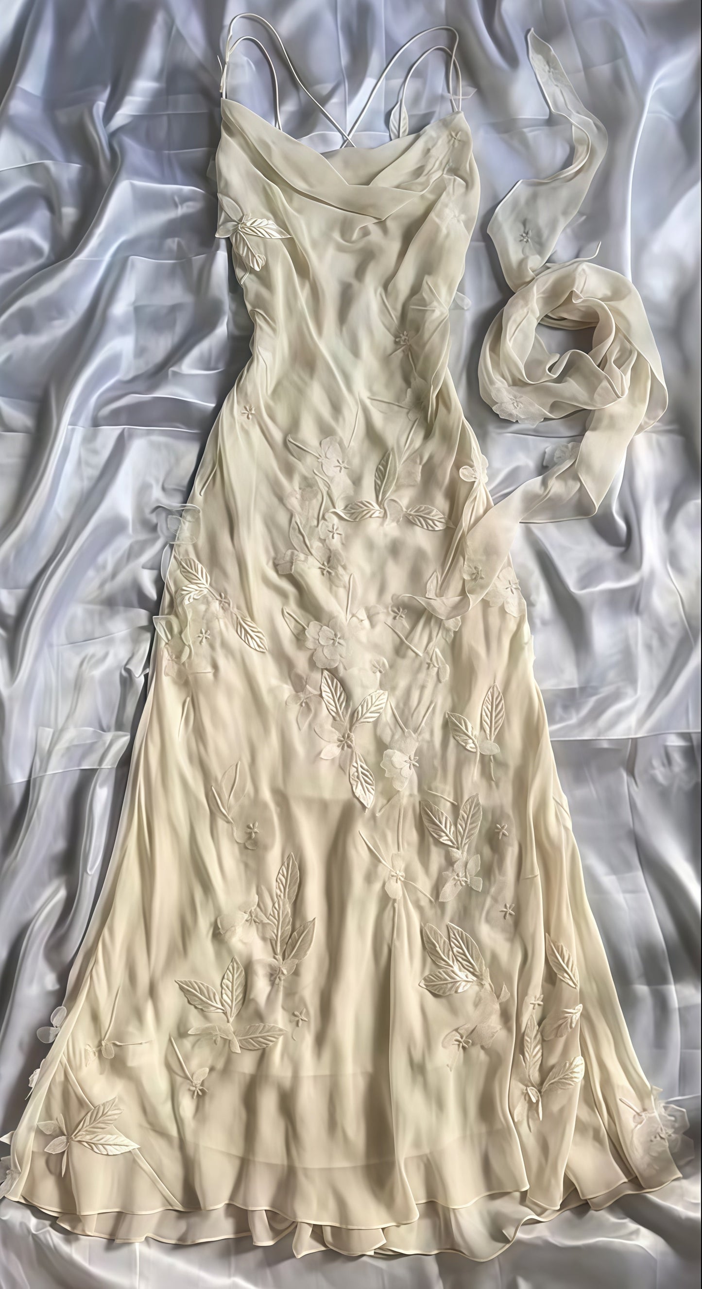 Vestidos de fiesta florales con tirantes finos, vestidos largos de gala formales