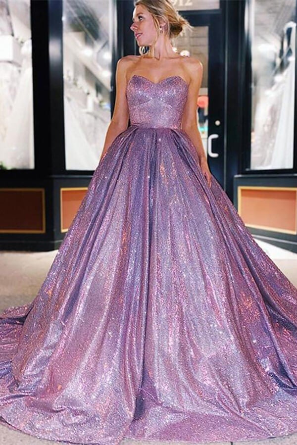 Vestido de fiesta largo con escote en forma de corazón y cordones, brillante, vestido de noche