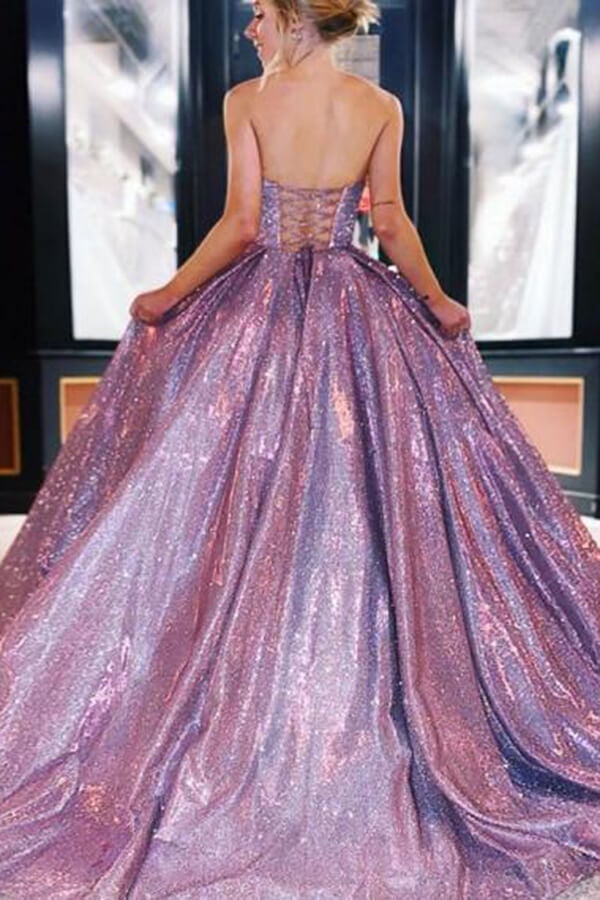 Vestido de fiesta largo con escote en forma de corazón y cordones, brillante, vestido de noche