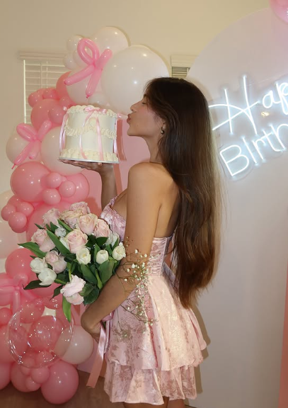 Sweetheart Pink Strapless Mini Birthday Party Dress Homecoming Dress TP2423