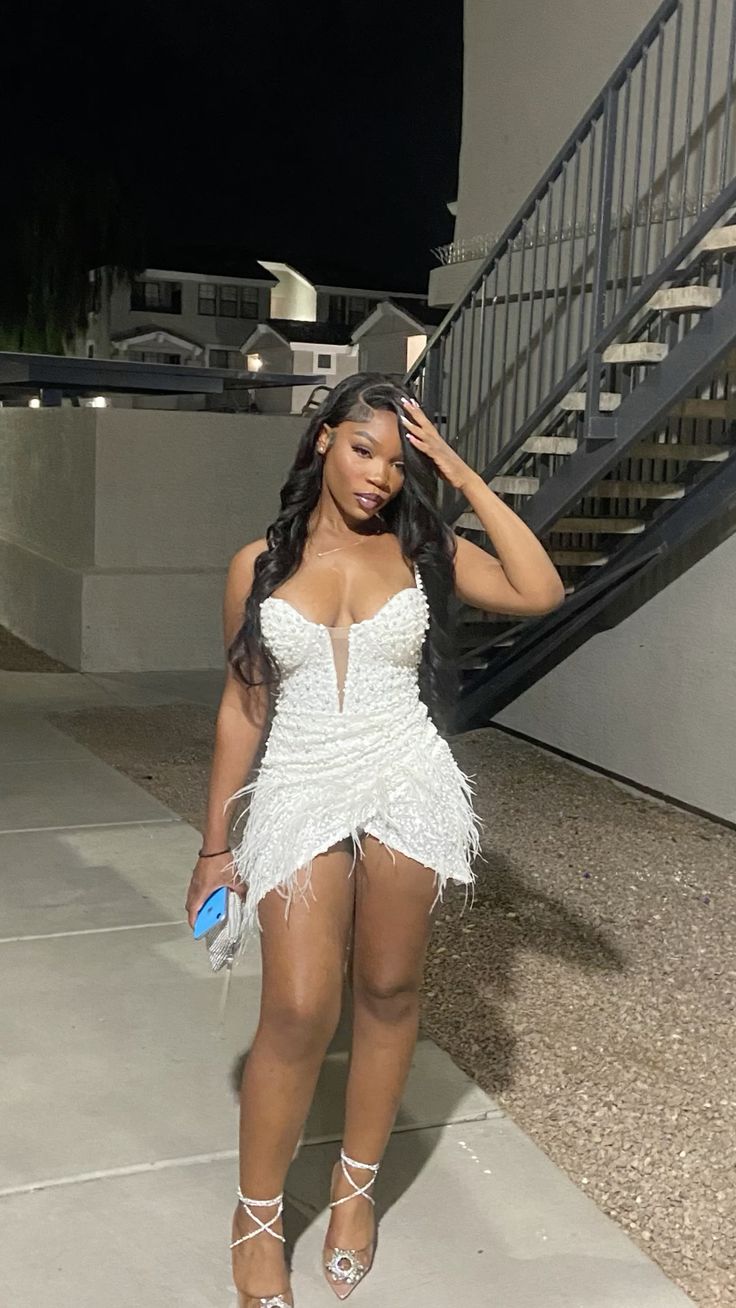 Sexy White Strapless Bodycon Party Dress Homecoming Dress TP2703