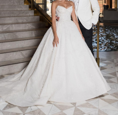 Vestido de novia de ensueño, vestido de fiesta con hombros descubiertos y encaje, vestidos de novia W0108