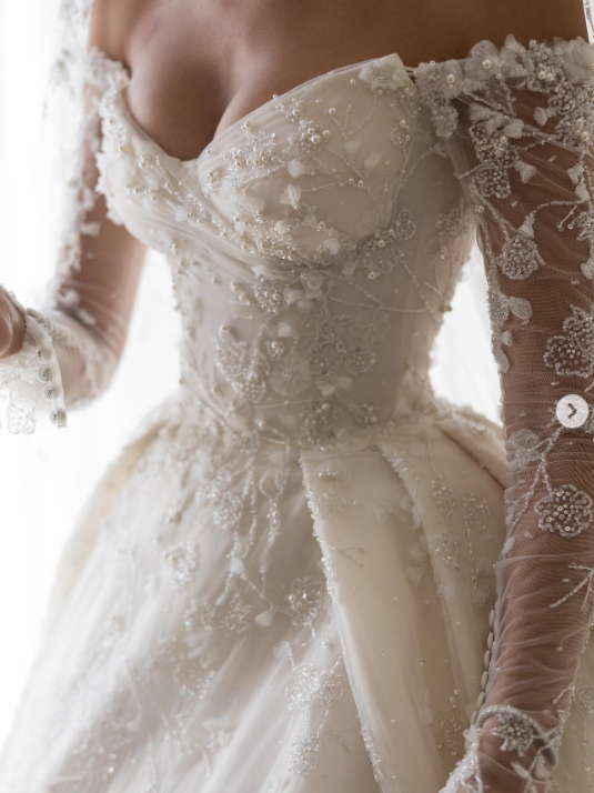 Vestido de novia de ensueño, vestido de fiesta con hombros descubiertos y encaje, vestidos de novia W0108