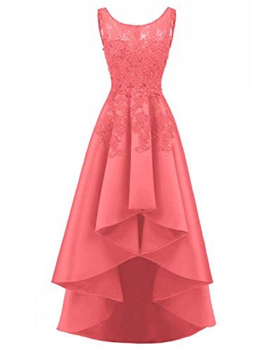 Womens Lace Evening Prom Dresses High Low Formal Gowns cg22218