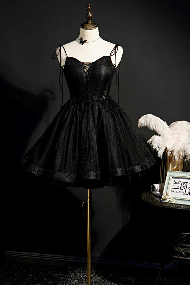 Little Black Party Dress - Free Shipping Homecoming Dresses, AST1180