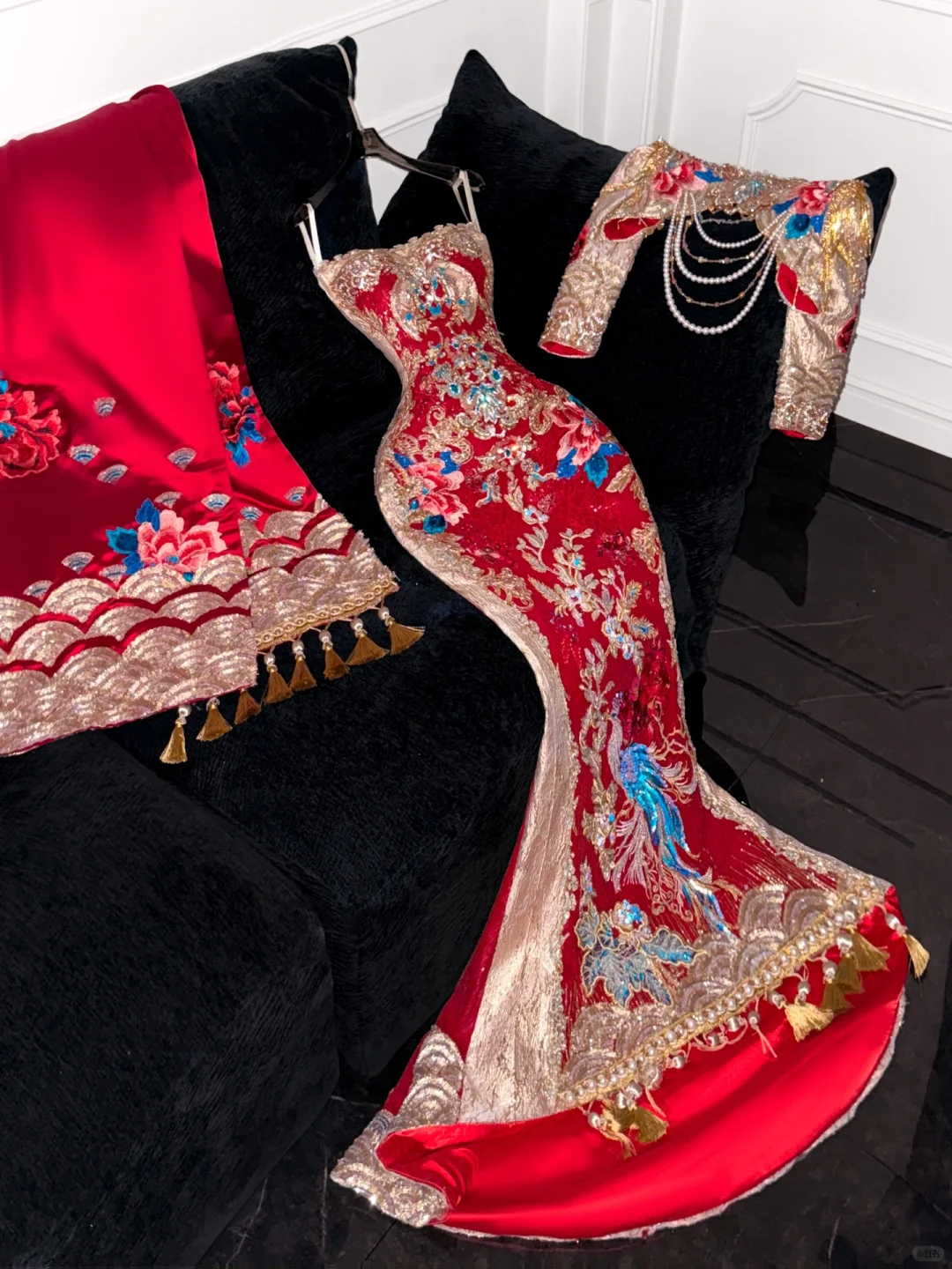 Vestido de noche con lentejuelas brillantes y diseño de sirena, bordado exquisito, precioso vestido de fiesta TP4164