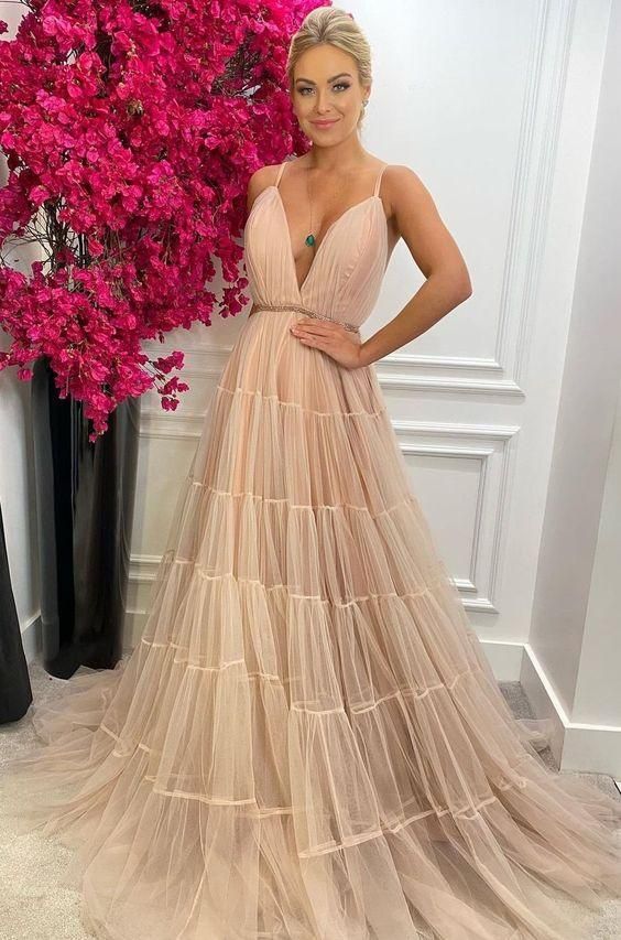 Cute Long Cheap Evening Prom Dresses, Evening Party Prom Dresses fg850