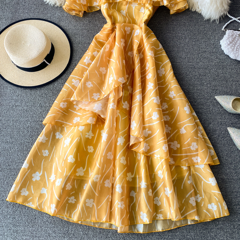 Off shoulder strapless dress 3409