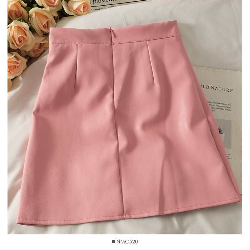A-line skirt women's autumn dress anti slip Hip Wrap Skirt 2497