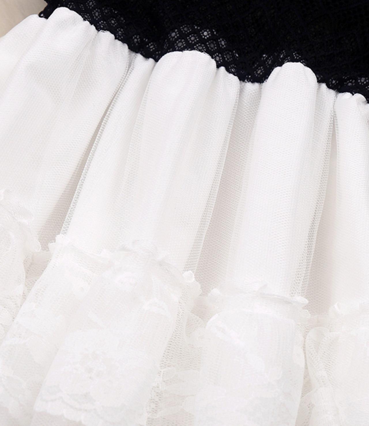 A line v neck lace short dress fashion dress 720