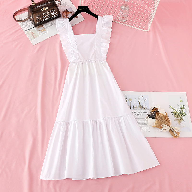 A skirt with a back bow, a salt, sweet, little skirt 4514
