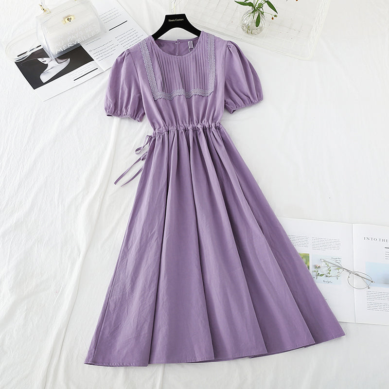 New waist closing slim skirt fairy super xiansen vintage dress 4517