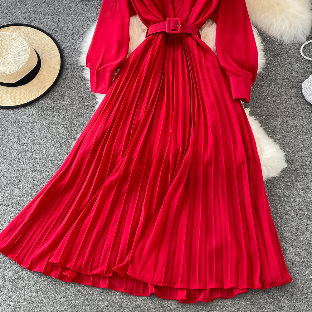 Elegant Chiffon A Line Dress Fashion Dress 10753