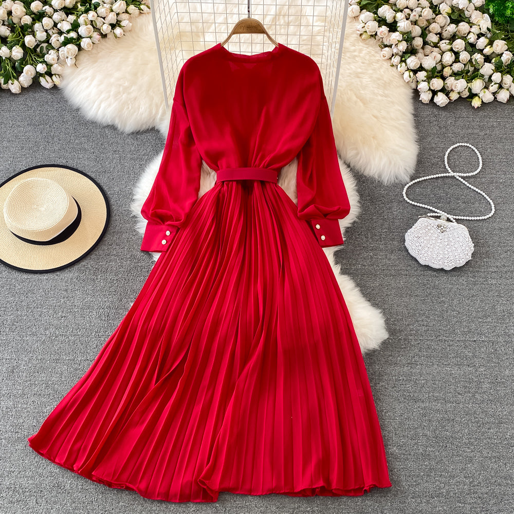 Elegant Chiffon A Line Dress Fashion Dress 10753
