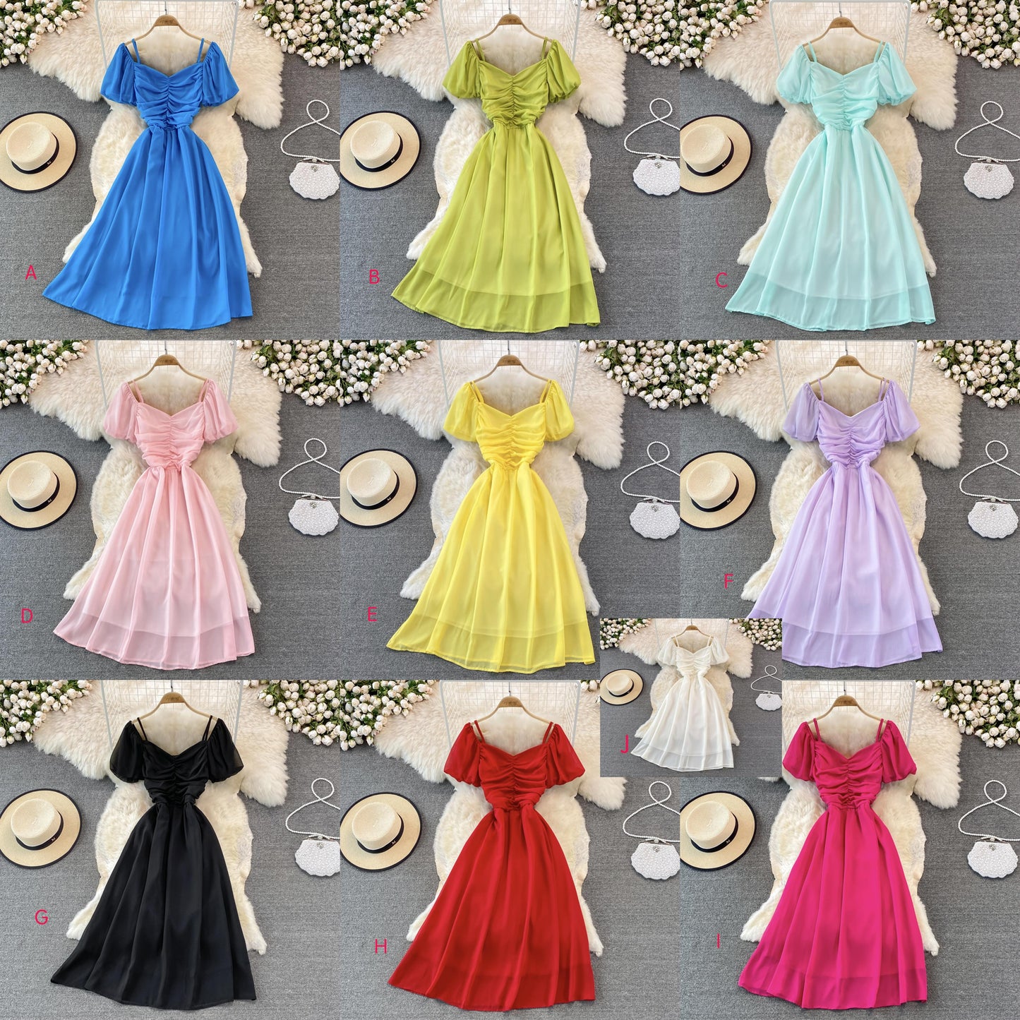 Cute A Line V Neck Short Dress Fashion Dress  10920