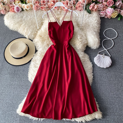Simple A Line Short Dress Fashion Dress  10867