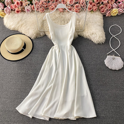 Simple A Line Short Dress Fashion Ddress  10878