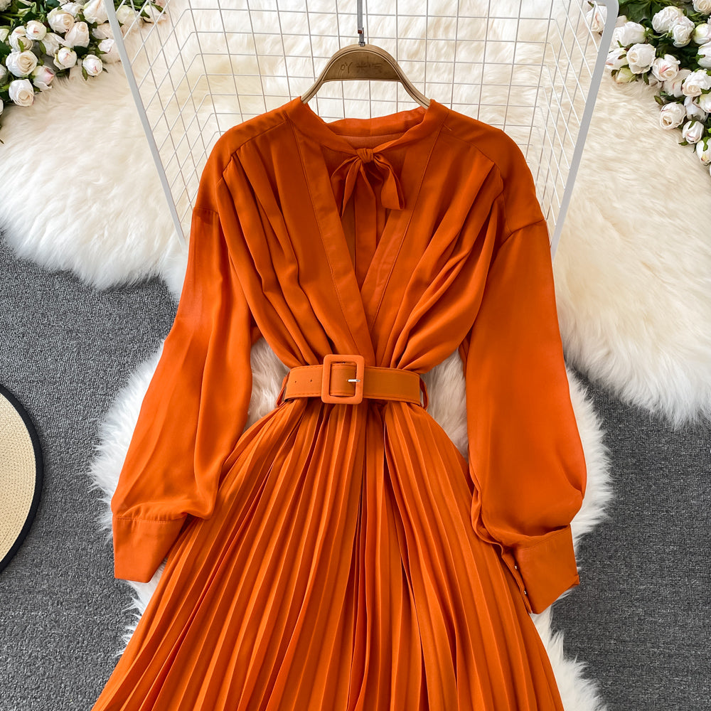Elegant Chiffon A Line Dress Fashion Dress  10753