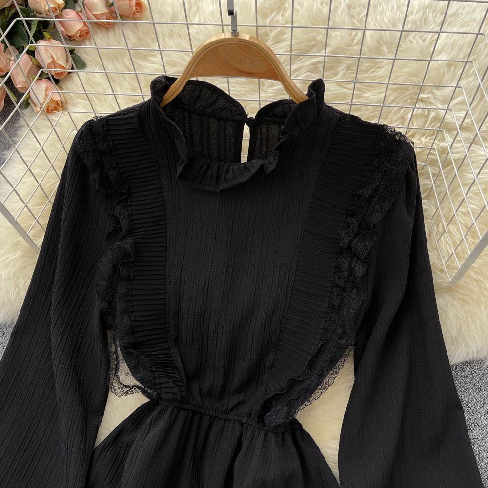 Cute A Line Long Sleeve Dress Fashion Dress  10776