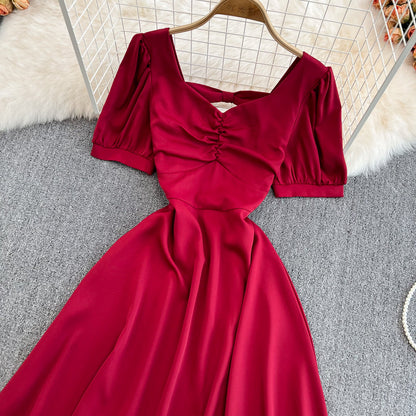 Cute Bow A Line Short Dress Fashion Dress  10718