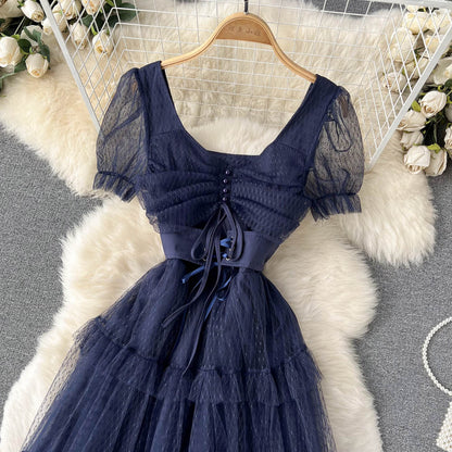 Cute Tulle Short Dress A Line Fashion Dress  10719