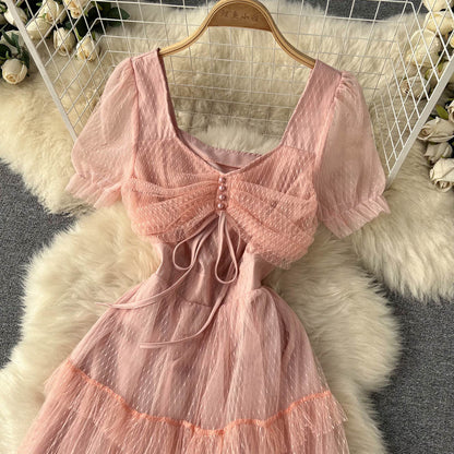 Cute Tulle Short Dress A Line Fashion Dress  10719