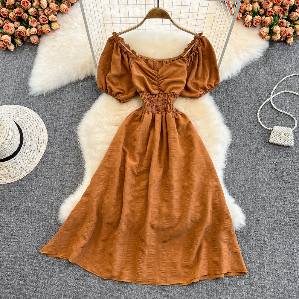 Cute A Line Short Dress Fashion Dress  10710