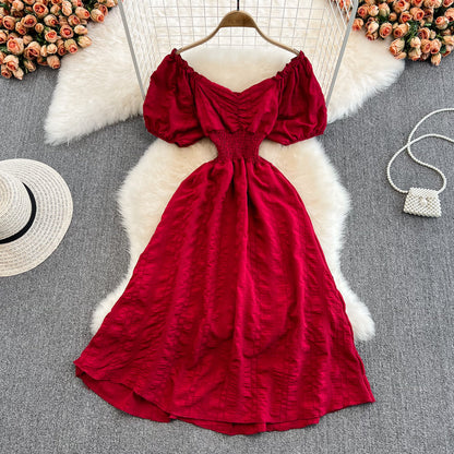 Cute A Line Short Dress Fashion Dress  10710