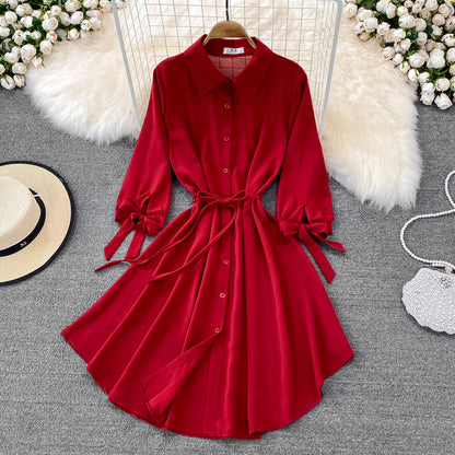 Cute Chiffon Short A Line Dress Fashion Dress  10706