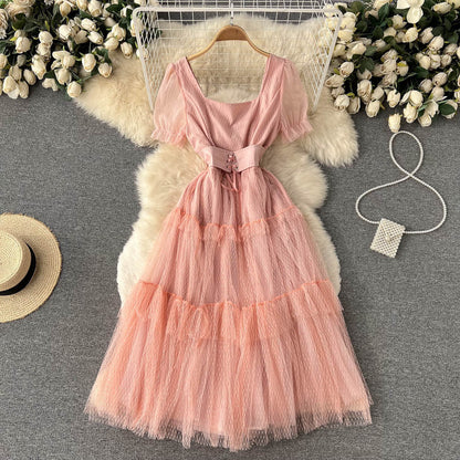 Cute Tulle Short Dress A Line Fashion Dress  10719