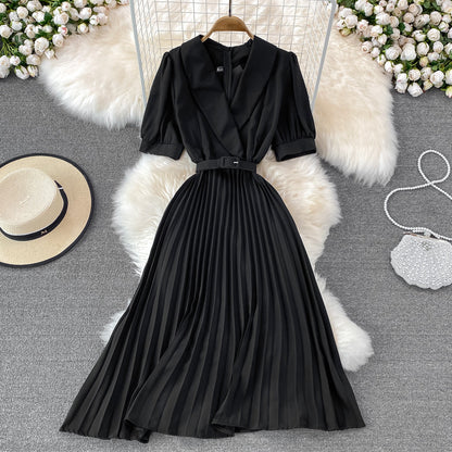 Cute V Neck Short Dress A Line Fashion Dress  10704