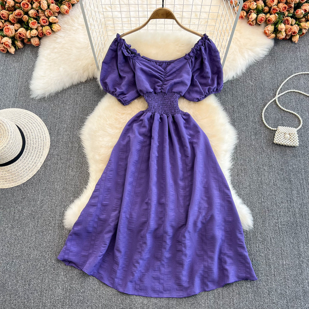 Cute A Line Short Dress Fashion Dress  10710
