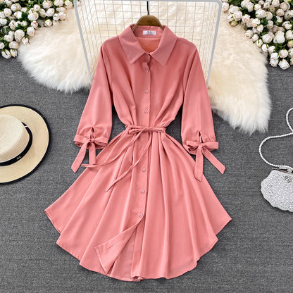Cute Chiffon Short A Line Dress Fashion Dress  10706