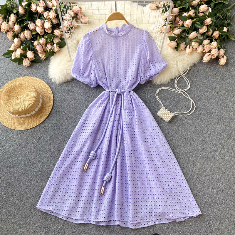Cute Cutout A Line Dress Fashion Dress  10665