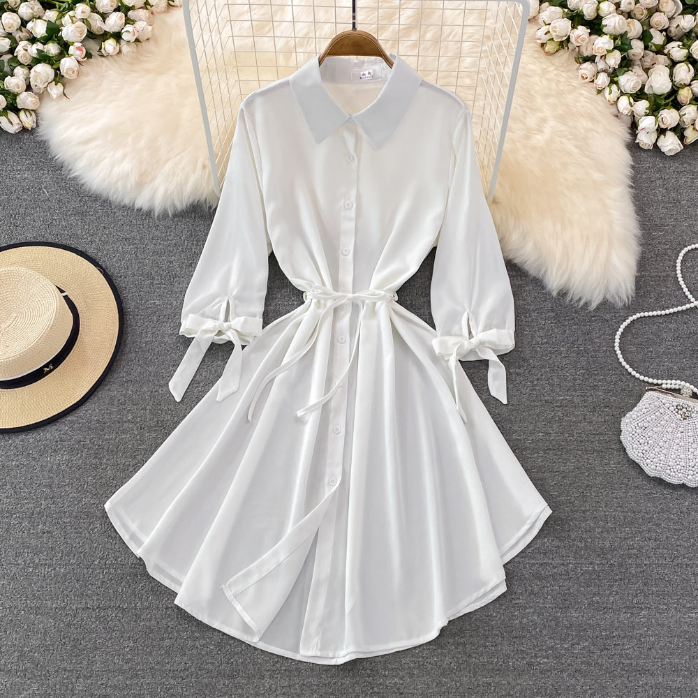 Cute Chiffon Short A Line Dress Fashion Dress  10706
