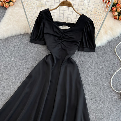 Cute Bow A Line Short Dress Fashion Dress  10718