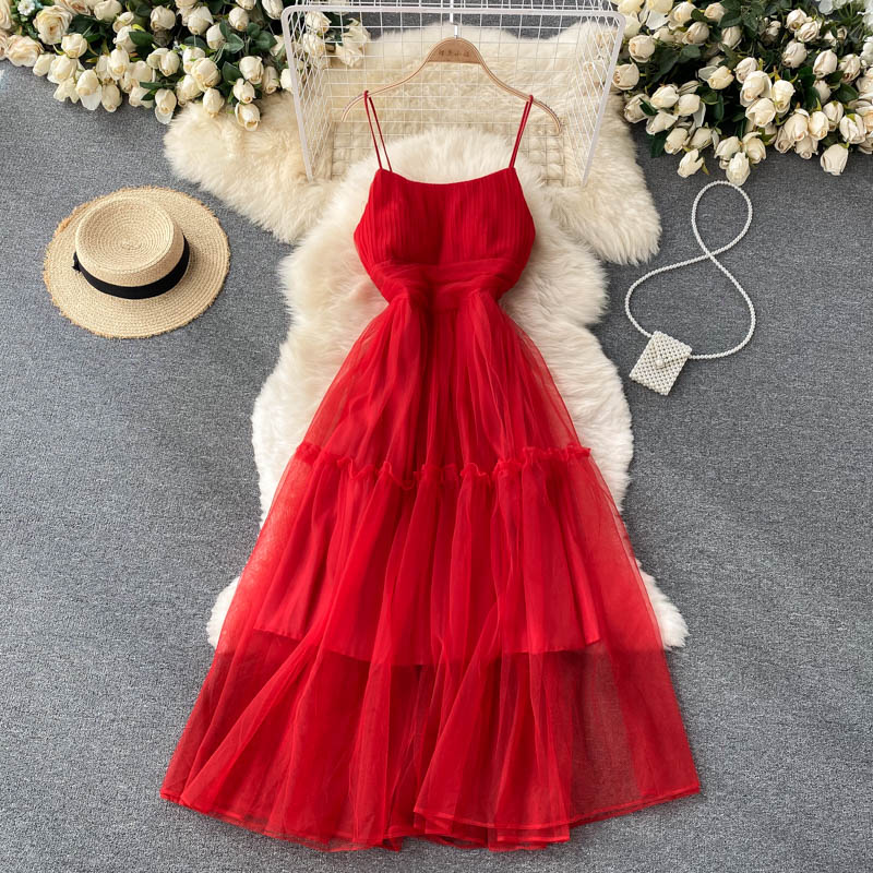 Cute A Line Tulle Short Dress Fashion Dress  10777