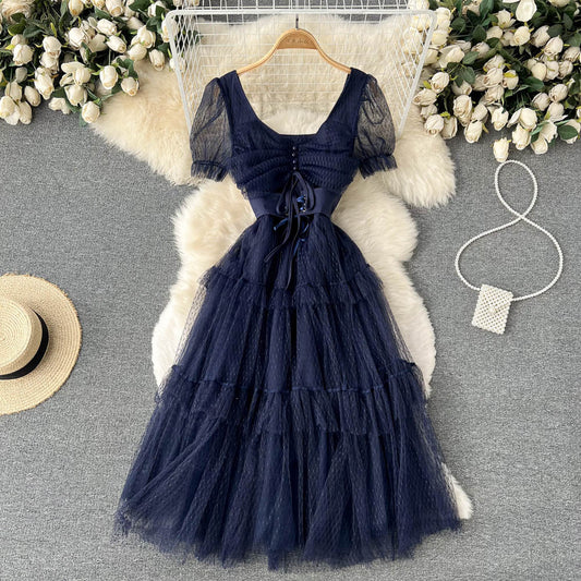 Cute Tulle Short Dress A Line Fashion Dress  10719