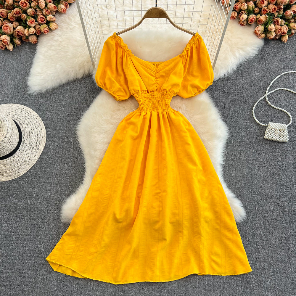 Cute A Line Short Dress Fashion Dress  10710